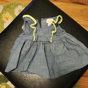 Navy newborn dress